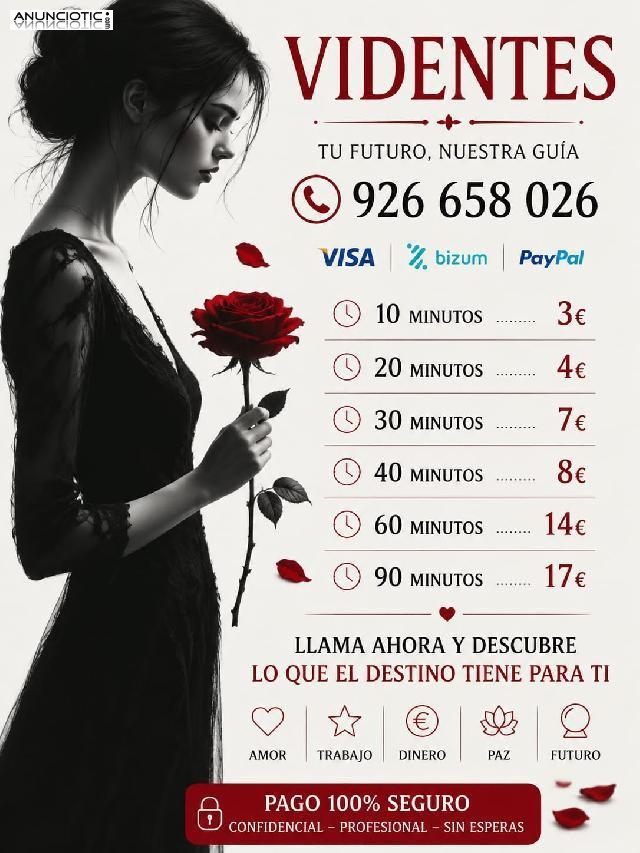 TAROTISTAS Y VIDENCIA 30 MIN 7�