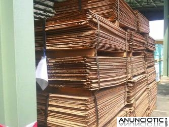 Desechos de cobre y c&aacute;todos