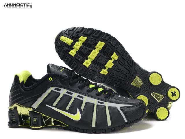  Nuestra empresa mayorista directa: Nike Shox zapatos R1 R2 R3 R4  35