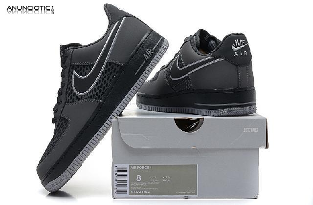  S&oacute;lo � 38 p&aacute;rr Nike Shox, Nike AF1. Zapatos