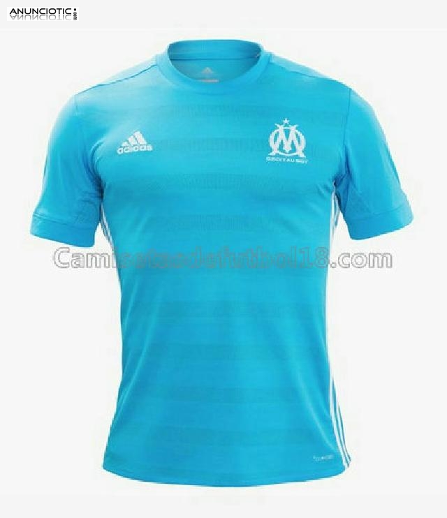 tailandia camiseta Olympique De Marsella 2017-2018 2&ordf; equipaci&oacute;n