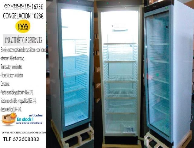 Vitrina congelador o refrigerador vertical nuevo 