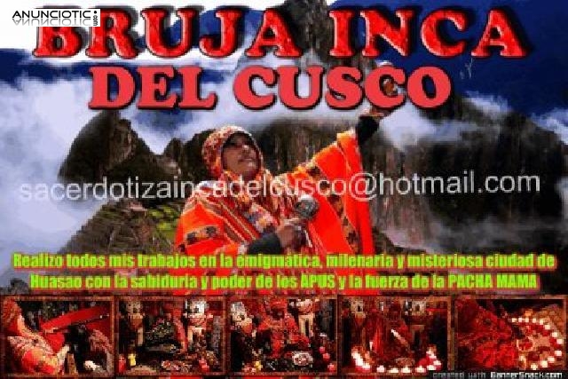 AMARRES DE AMOR BRUJA  INCA