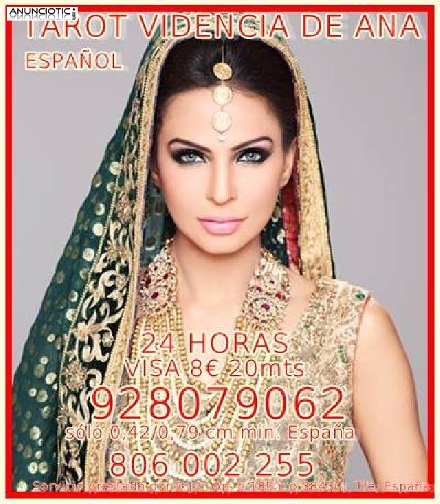 Tarot De Ana Visa 928079062 Economica 5�/15M Y 8�/20 M De Espa&ntilde;a