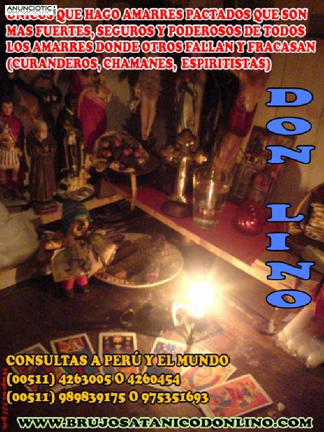 AMARRE PACTADO+FUERTES DEL PER&Uacute; Y EL MUNDO-DON LINO &Uacute;NICO EN EL UNIVERSO