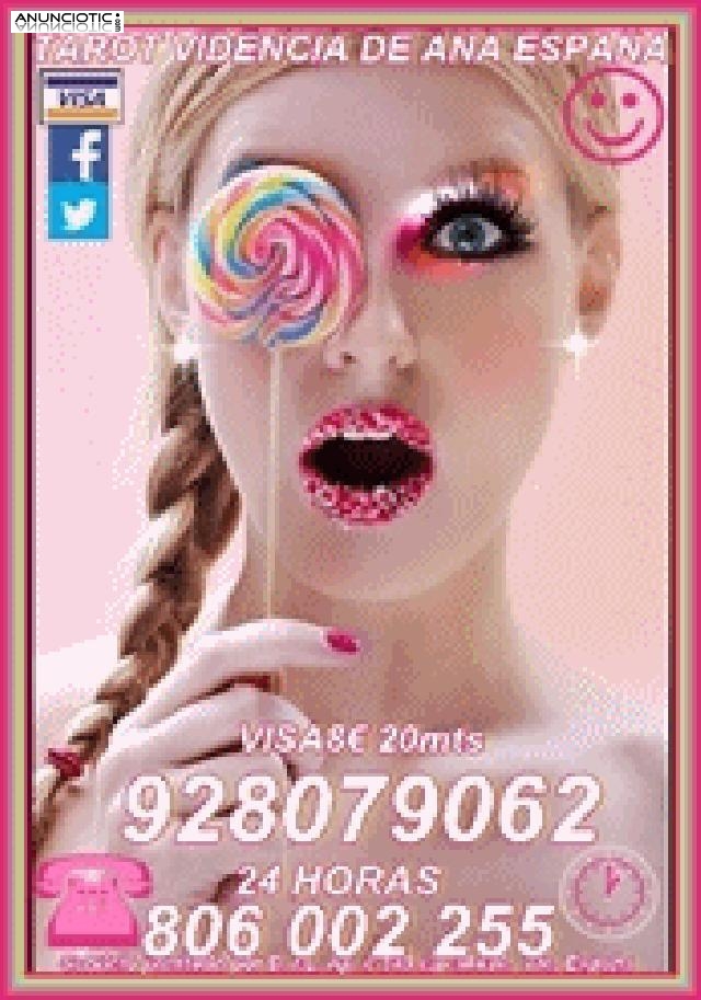 numerologia tarot de anaVisa 928 079 062  desde 5 � 15 min.