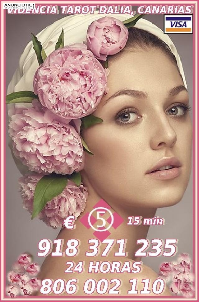 Oferta tarot Dalia Barato Visa  desde 8� 20 mtos 918 371 235 las 24 horas 
