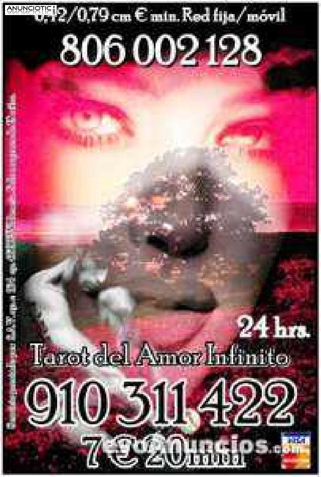 VIDENCIA REAL Y TAROT  7� 20min 910 311 422 / 806 002 128 