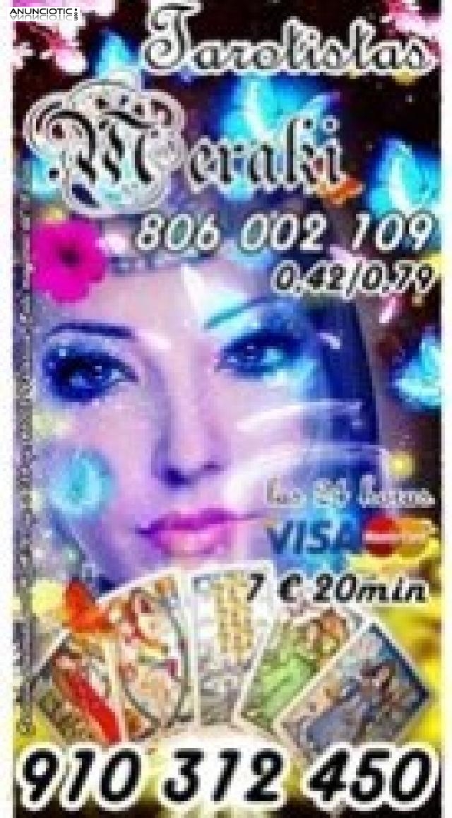 CONSULTA DIRECTA Y CONFIDENCIAL VISA 4� 15 min. 910312450 TAROT Y VIDENCIA
