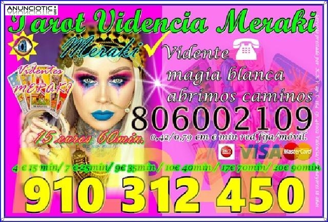 EL TAROT QUE ESPERABAS  VIDENCIA NATURAL MERAKI visa  9� 3