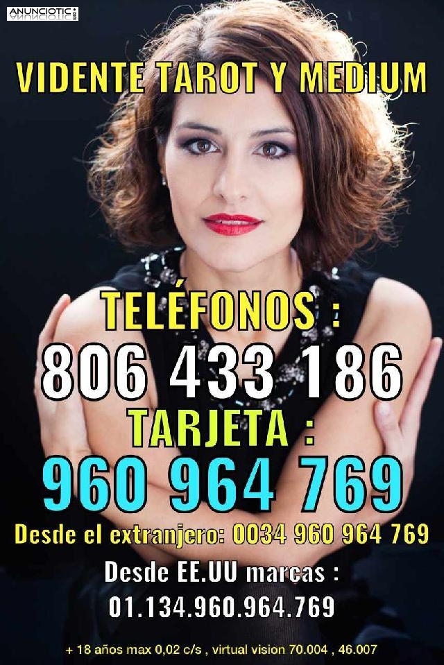 Vidente tarotista y m&eacute;dium r&aacute;pida sin rodeos barata efectivo en todoooo