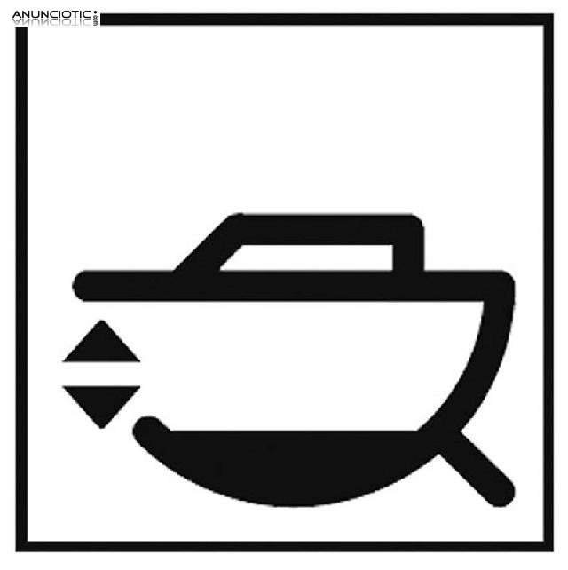 Tecla de pl&aacute;stico horizontal 3131 con simbolo flaps