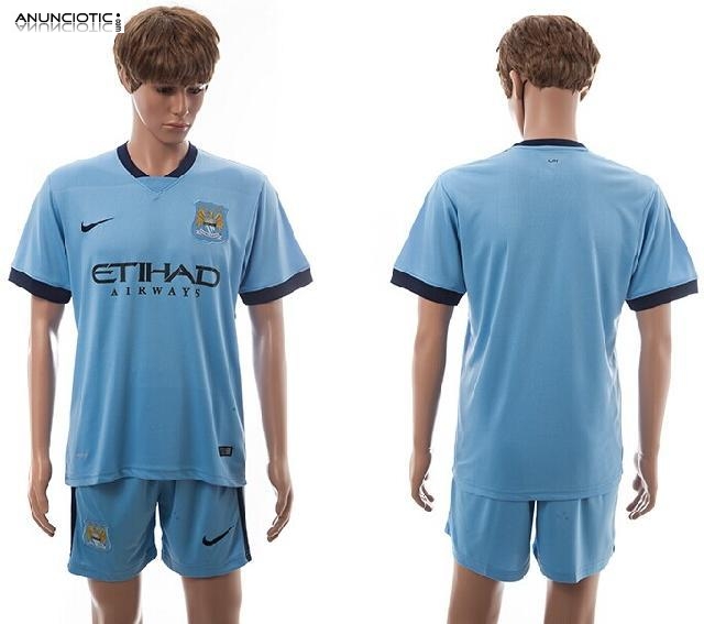 2014/15 M&aacute;laga / Manchester City camisetas de f&uacute;tbol
