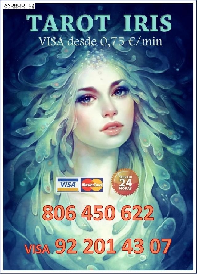 Tarot Iris. Tarot claro y r&aacute;pido. Vidente Visa econ&oacute;mico.