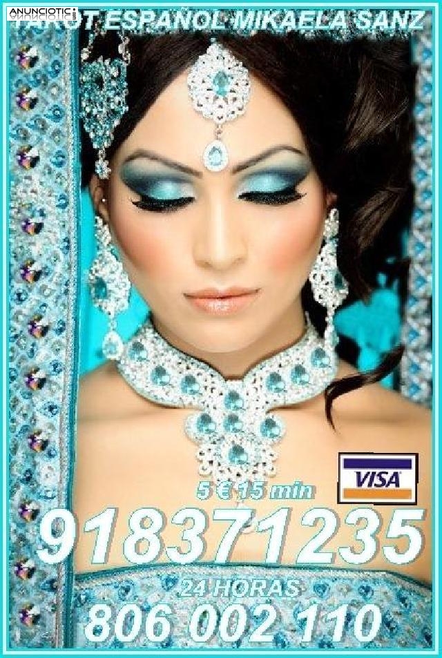 Tarot Mikaela Sanz 918 371 235 desde 5� 15 mts, 8� 20mts y 10� 30