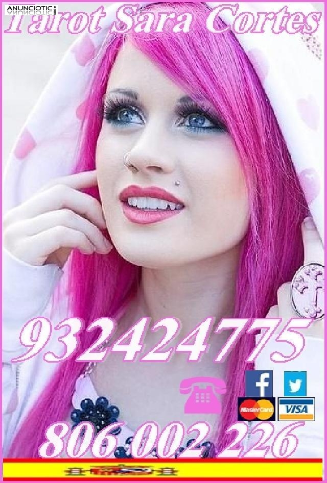 Tarot  Sara Cortes 932 424 775  desde 4� 15  7� 20mts 9� 30mts. 60M 18� lid