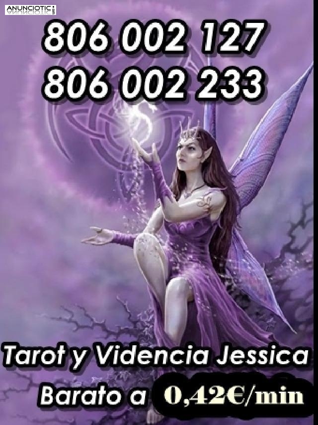 Tarot barato x 0,42�/min -: 806 002 127 y 806 002 233. -- Jessica.