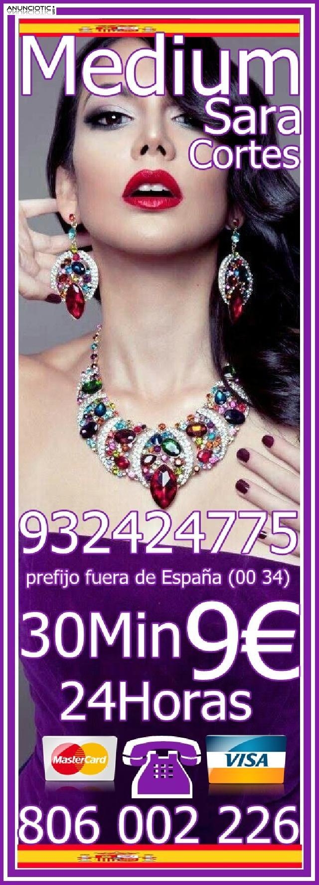 Tarot  Sara Cortes 932 424 775  desde 4� 15 min, 7� 20mts 9� 30mts. 60M 20 