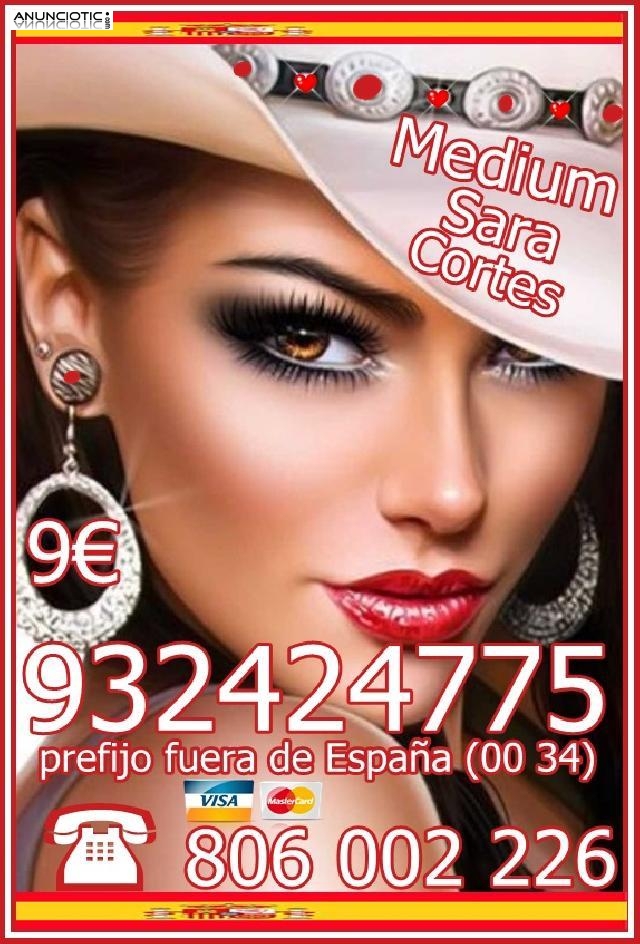 Tarot  Sara Cortes 932 424 775  desde 4� 15 min, 7� 20mts 9� 30mts. 60M 20 