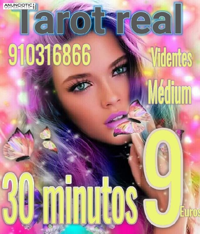 Tarot real 30 minutos 9 euros tarot, videntes y m&eacute;dium/..