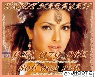   oferta tarot visa Narayan 928 079 062 5 10 mto. Barato 806 002 226 por sólo 0,42 ctm mt