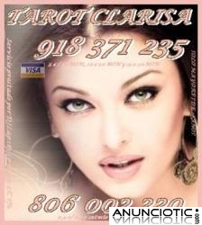 Tarot 806 002 220 clarisa  por s&oacute;lo 0,42 ctm mto. Oferta Visa 5� 10 mto al 918 371 235.