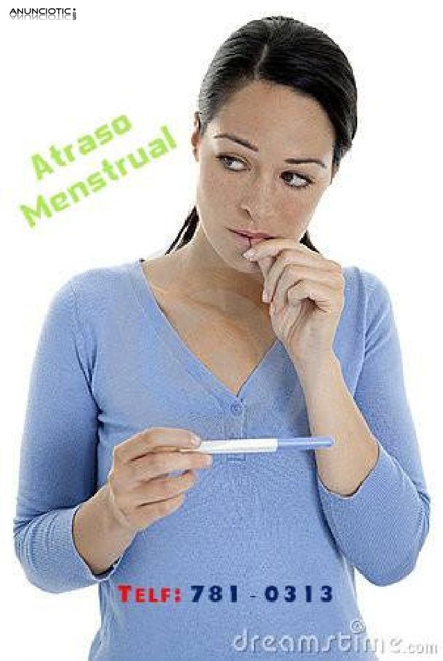 ATRASO MENSTRUAL 7810313 � EN CARMEN DE LA LEGUA