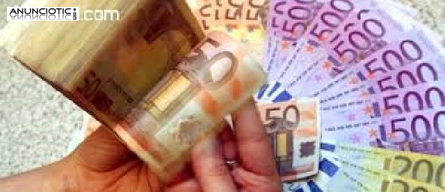Oferta de pr&eacute;stamo de dinero