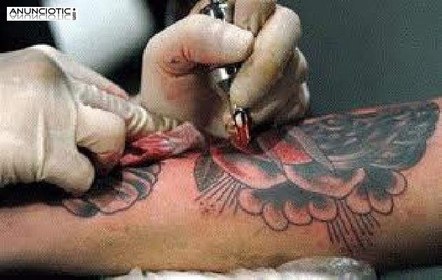 CURSO DE TATUAJE Y PIERCING con pr&aacute;cticas, matr&iacute;cula GRATIS. 