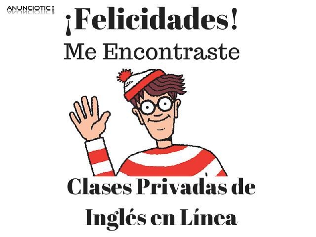 Clases De Ingl&eacute;s En L&iacute;nea. A cualquier Hora. En D&oacute;nde Sea.