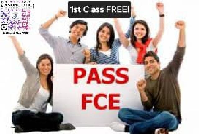 **Prep&aacute;rate para el examen FCE � &iexcl;Primera clase GRATIS!** 