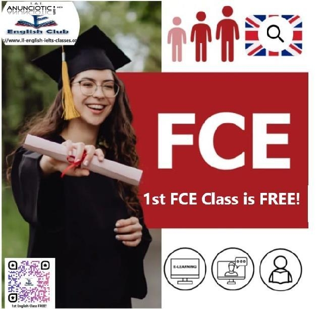 **Prep&aacute;rate para el examen FCE � 1ra clase GRATIS!!** 