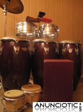 CLASES DE PERCUSI&Oacute;N FLAMENCA (CAJ&Oacute;N), AFROLATINA (CONGA, BONG&Oacute;, TIMBAL) Y AFRICANA (DJEMBE