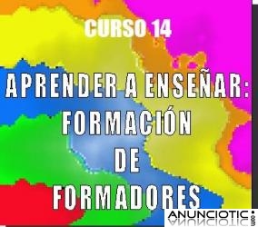 Curso a distancia: APRENDER A ENSE&Atilde;�AR: FORMACION DE FORMADORES