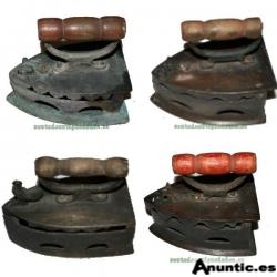 VENDO PLANCHAS ANTIGUAS DE CARBON DE BRONCE Y DE FORJA