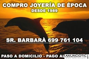 Compro diamantes, plata, joyer&iacute;a de &eacute;poca. Pago al contado
