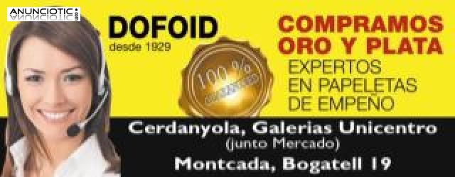 Compra-venta de oro. Los mejores precios del mercado! DOFOID