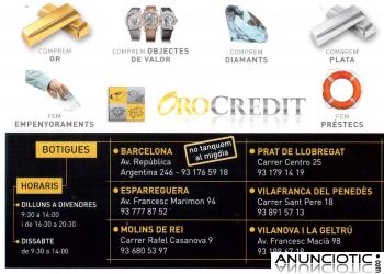 COMPRAMOS ORO, M&Aacute;XIMA VALORACI&Oacute;N, PAGO EN EFECTIVO