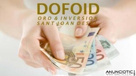 Siempre se paga m&aacute;s por su oro en Dofoid