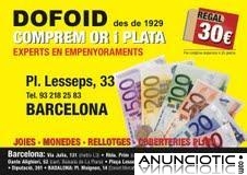 Ofrecemos el m&aacute;ximo precio por sus joyas,Dofoid-Lesseps.