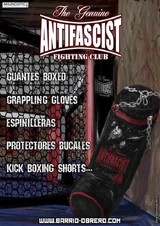Guantes Boxeo vegan The Genuine Antifascist Fighting Club