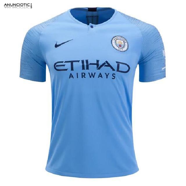 Camisetas Manchester City baratas tailandia 18-19