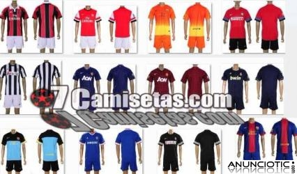 Oferta equipaciones f&uml;&sup2;tbol de www.7CAMISETAS.com