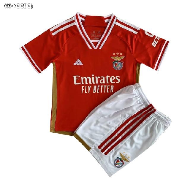 Vista o Vermelho e Branco da Paix&atilde;o: Camisola Benfica 23 24 Agora Dispon&iacute;ve