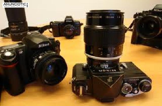 En venta: Nikon D800, D4, D610, D7100, D5300, D3300, Canon C&aacute;maras y Lentes