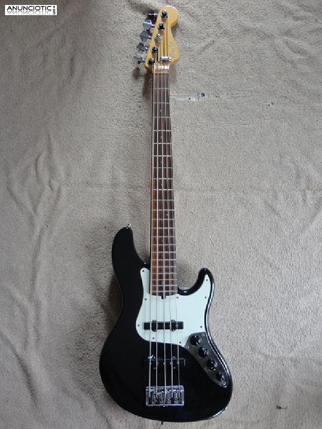 FENDER JAZZ BASS AMERICAN DE LUXE 5 CUERDAS A&Ntilde;O 89