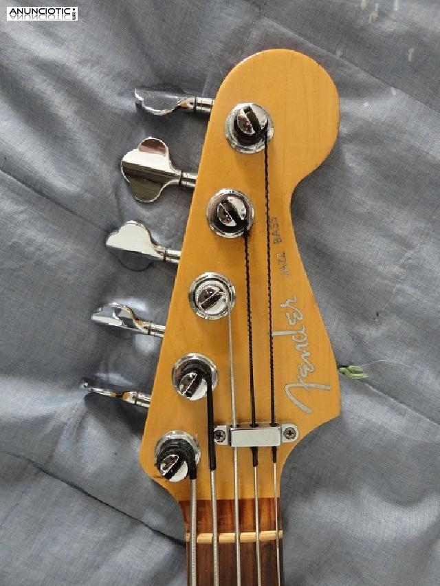 FENDER JAZZ BASS AMERICAN DE LUXE 5 CUERDAS A&Ntilde;O 89