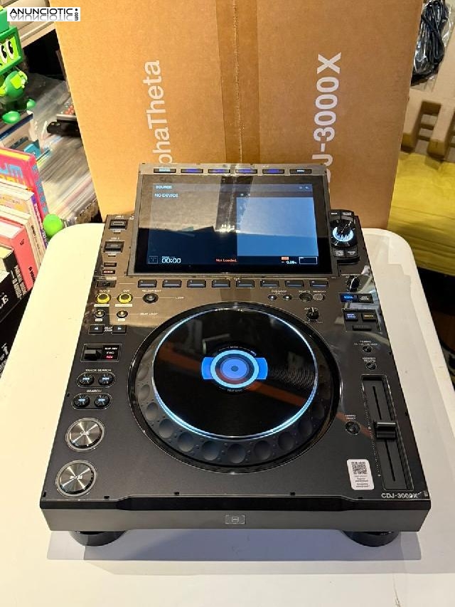 AlphaTheta CDJ-3000X, Pioneer CDJ-3000, Pioneer DJM-A9, Pioneer DJM-V10