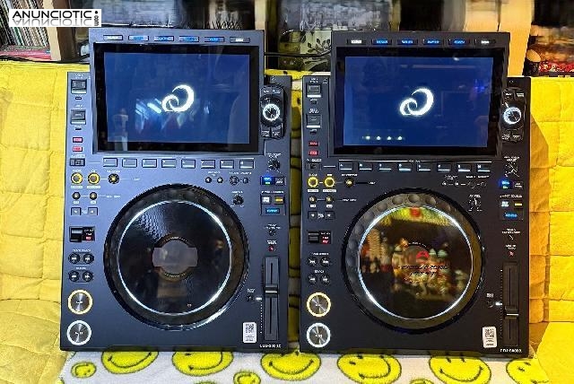 AlphaTheta CDJ-3000X, Pioneer CDJ-3000, Pioneer DJM-A9, Pioneer DJM-V10