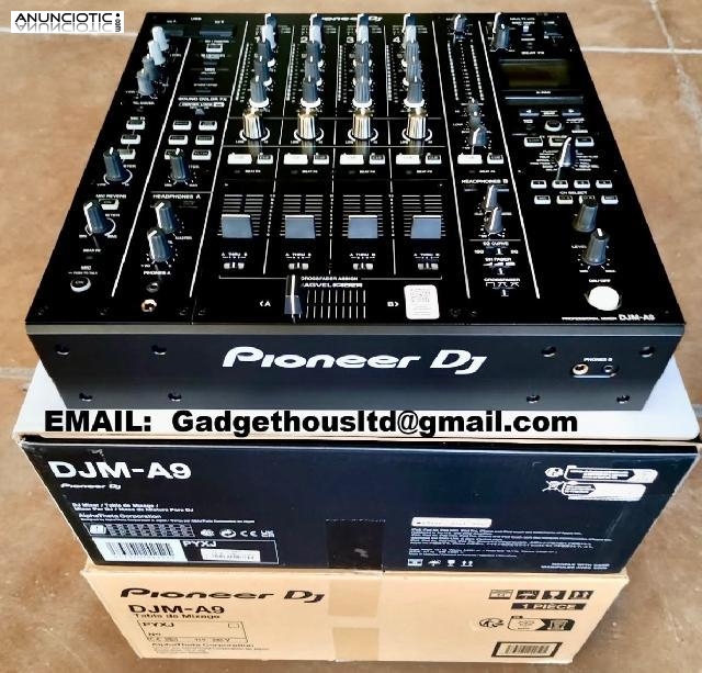 AlphaTheta CDJ-3000X, Pioneer CDJ-3000, Pioneer DJM-A9, Pioneer DJM-V10